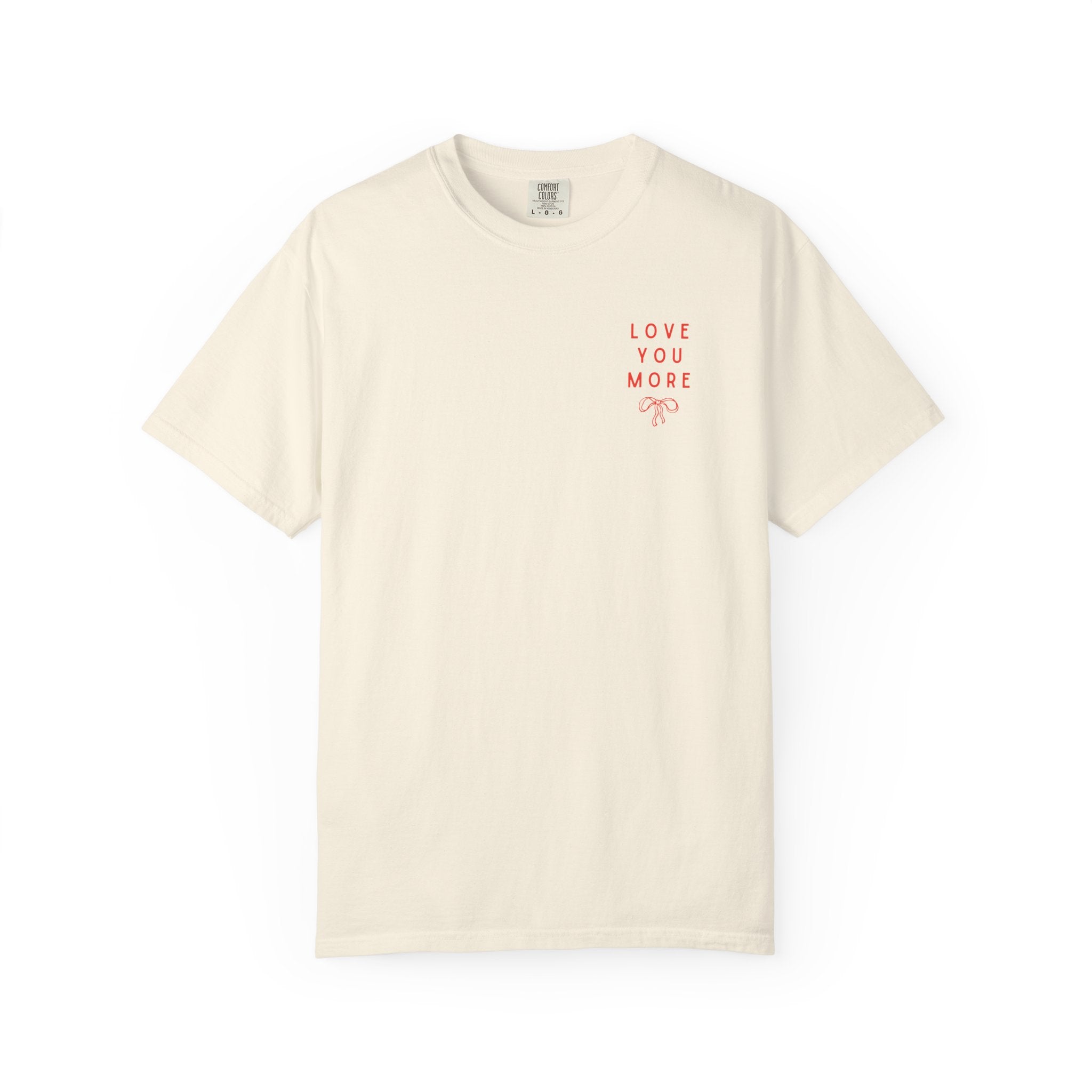 Valentine's Galentines T-shirt | Love You More champagne cheers