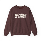 Books & Coffee Crewneck Sweatshirt