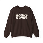 Books & Coffee Crewneck Sweatshirt