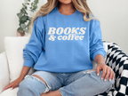Books & Coffee Crewneck Sweatshirt