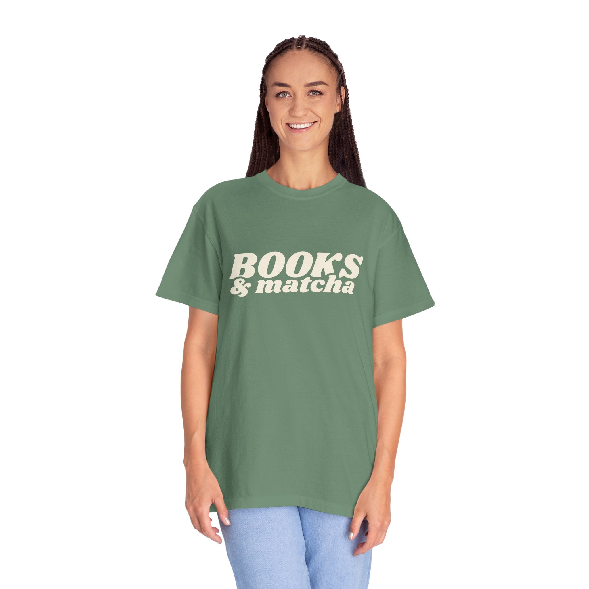 Books & Matcha Tee