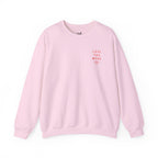 Valentines Galentines Crewneck | Love you more champagne cheers