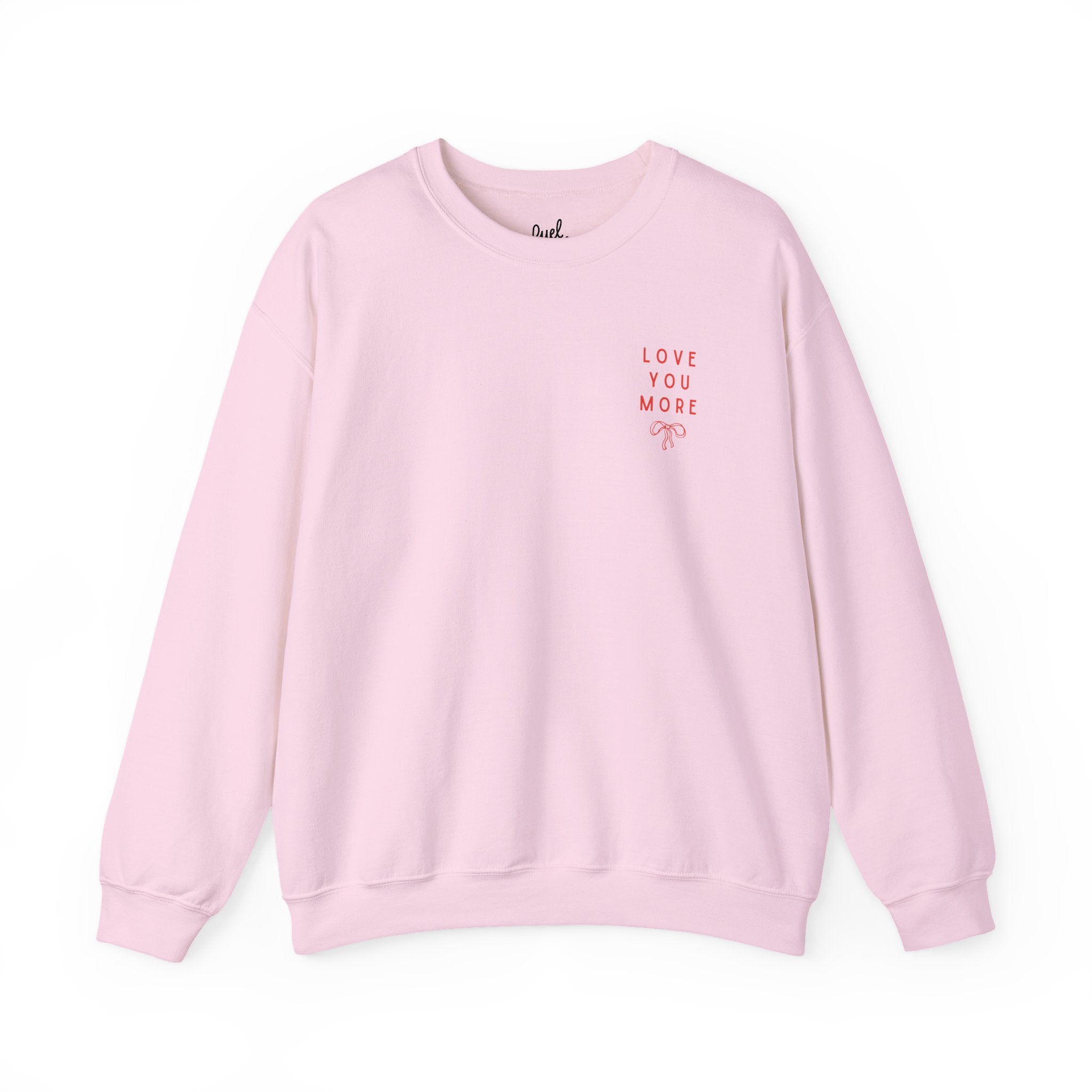 Valentines Galentines Crewneck | Love you more champagne cheers