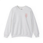 Valentines Galentines Crewneck | Love you more champagne cheers