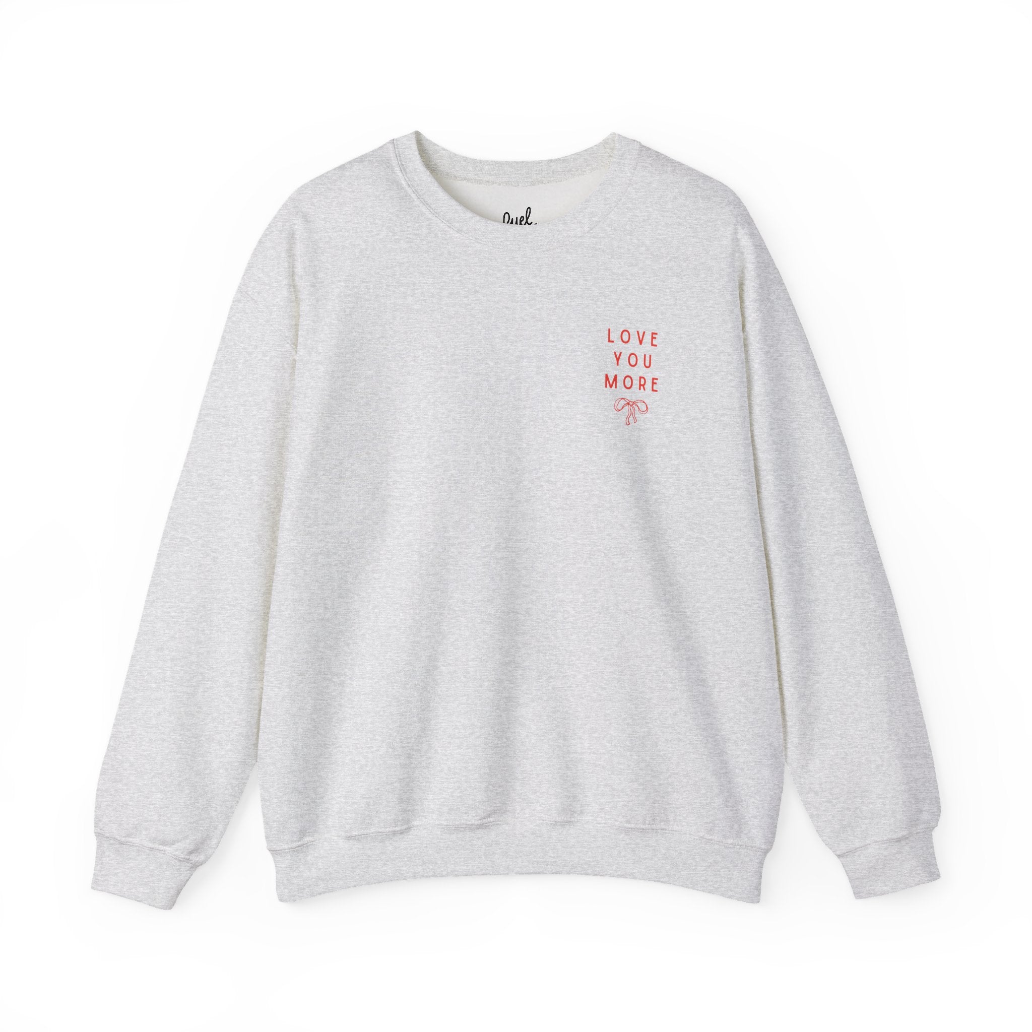 Valentines Galentines Crewneck | Love you more champagne cheers