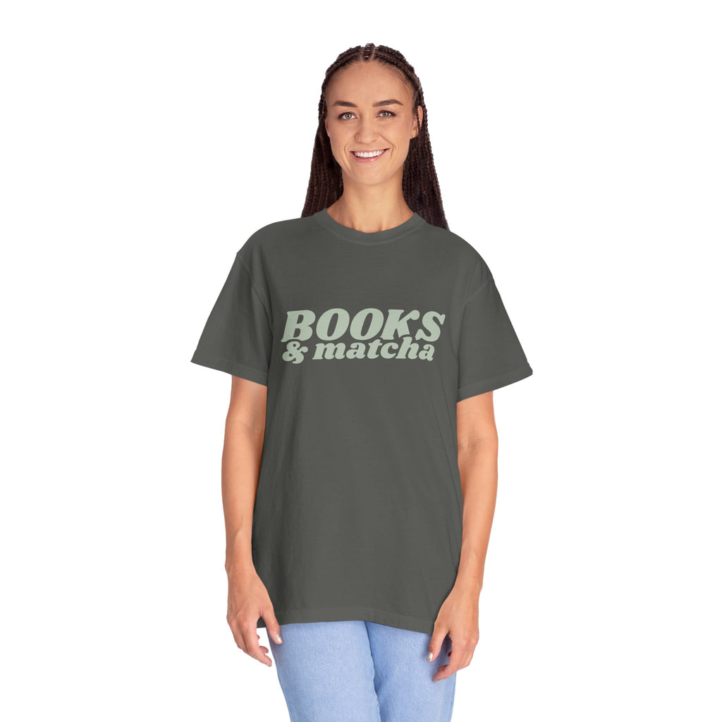 Books & Matcha Tee