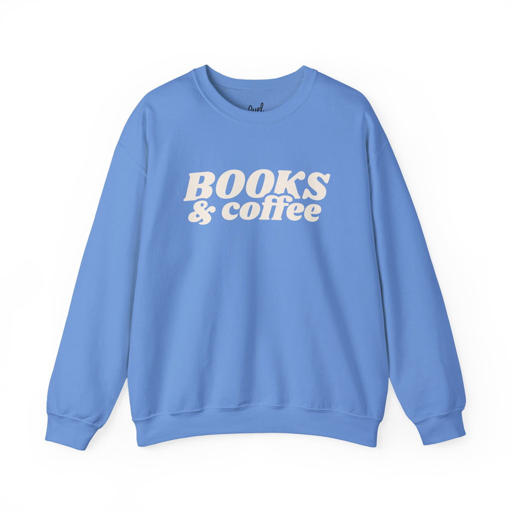 Books & Coffee Crewneck Sweatshirt