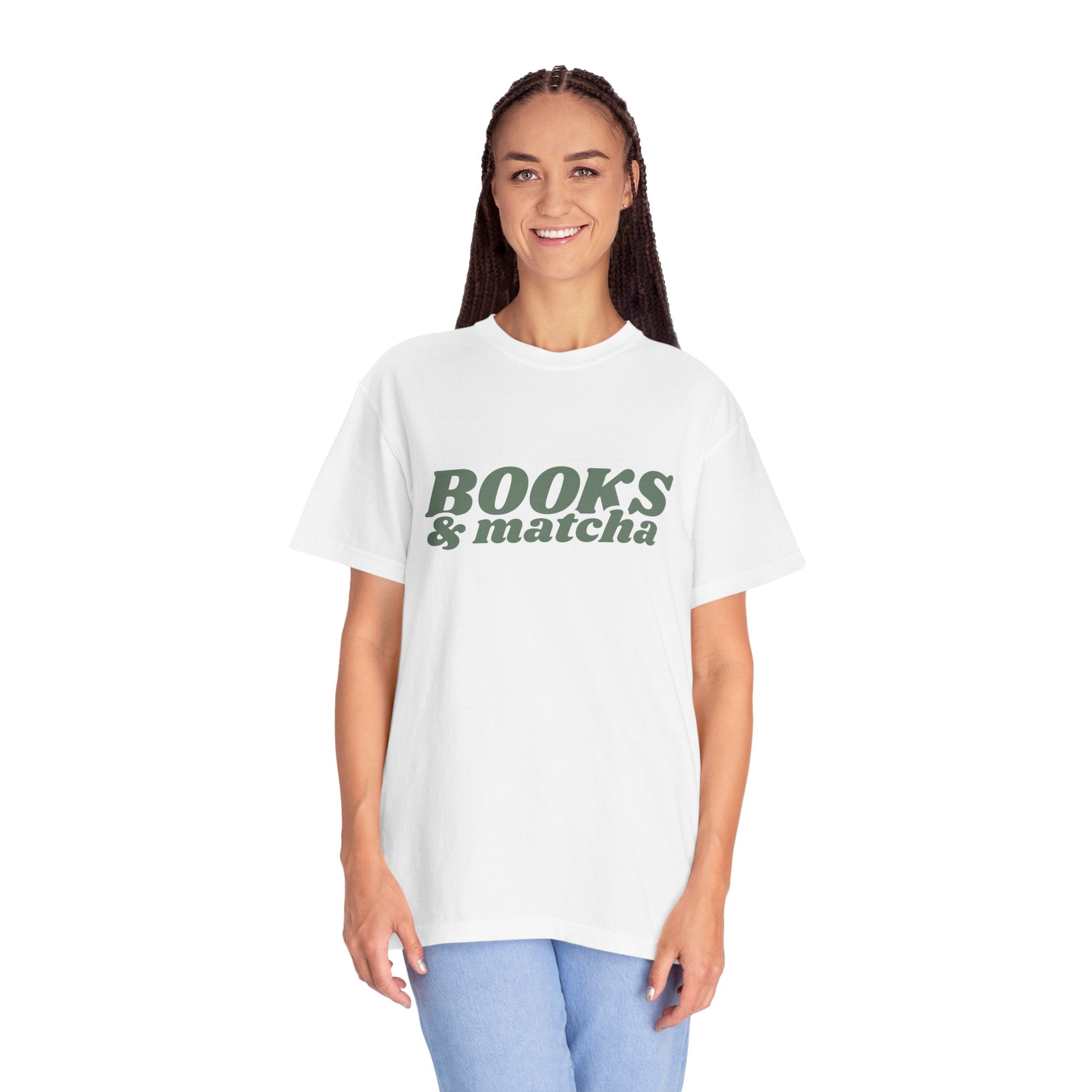 Books & Matcha Tee