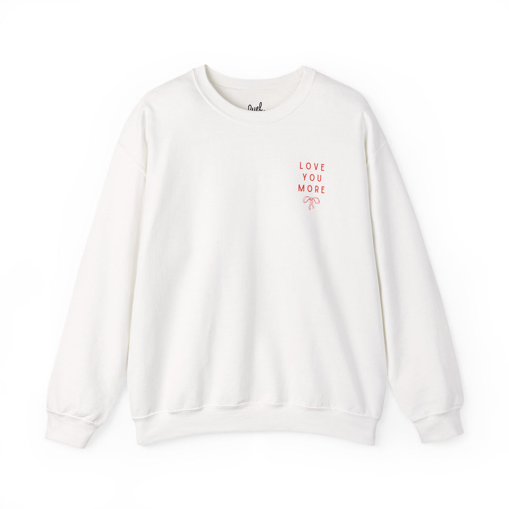Valentines Galentines Crewneck | Love you more champagne cheers