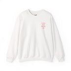 Valentines Galentines Crewneck | Love you more champagne cheers