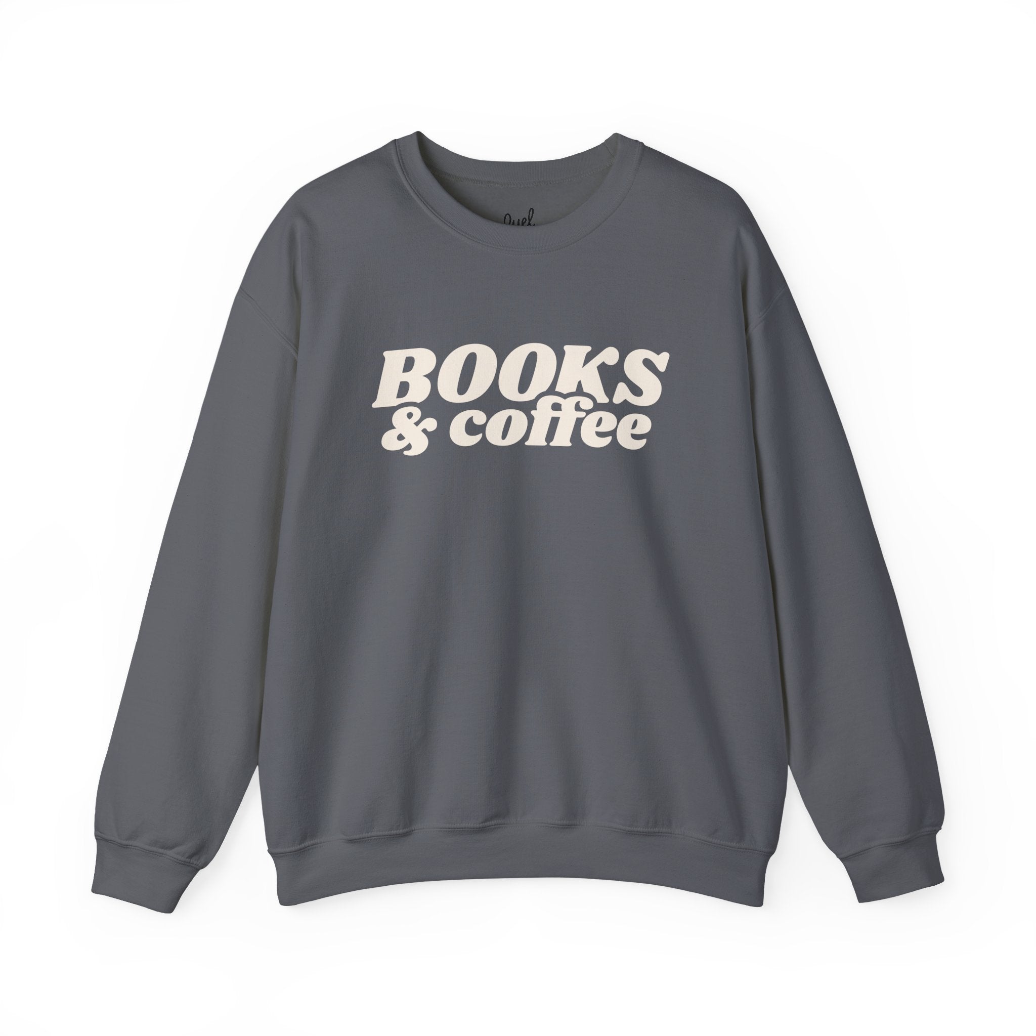 Books & Coffee Crewneck Sweatshirt