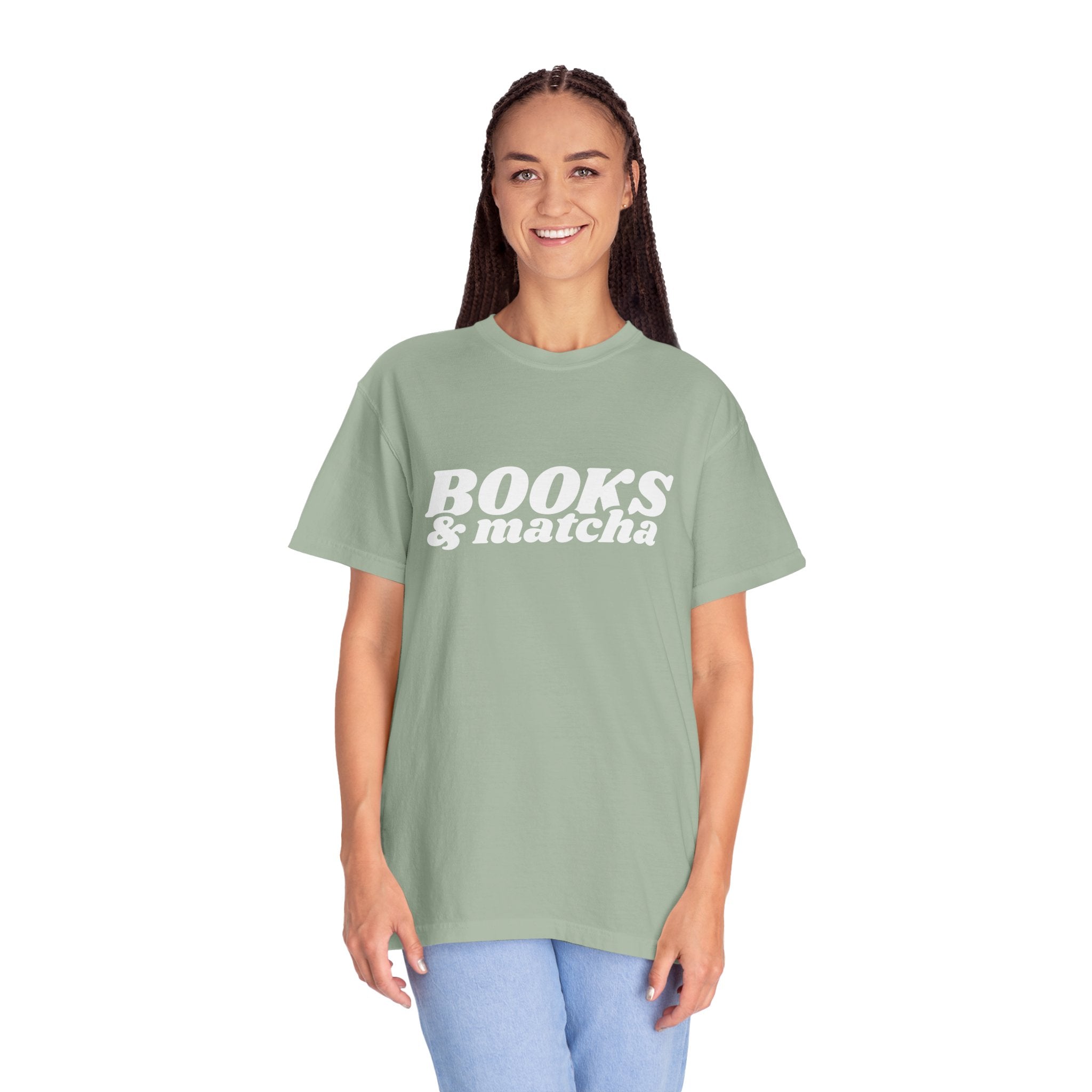 Books & Matcha Tee